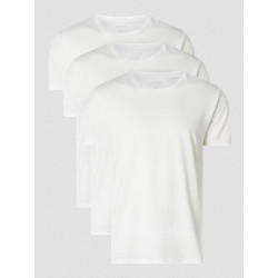 3PACK t-shirt til mænd Calvin Klein hvid (NB4011E-100)