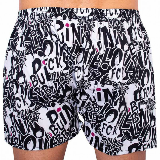 Boxershorts til mænd Styx art klassisk gummi Pink Bubble (A1059)