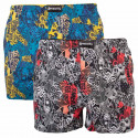 2PACK Boxershorts til mænd Meatfly flerfarvet (Agostino - Mosh)