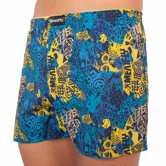 2PACK Boxershorts til mænd Meatfly flerfarvet (Agostino - Mosh)