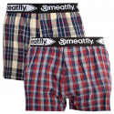 2PACK Boxershorts til mænd Meatfly flerfarvet (Bandit 20 - A)