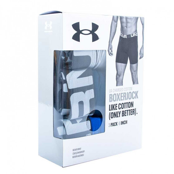 3PACK Boxershorts til mænd Under Armour flerfarvet (1363617 600)