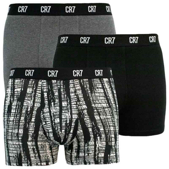 3PACK Boxershorts til mænd CR7 flerfarvet (8110-49-2712)