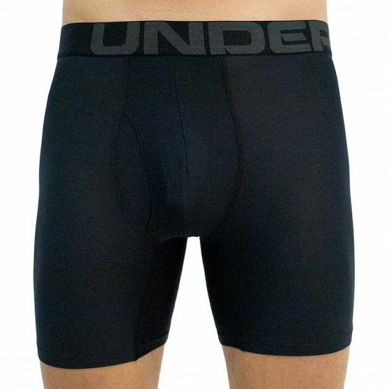 2PACK Boxershorts til mænd Under Armour sort (1363619 001)