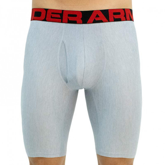 2PACK Boxershorts til mænd Under Armour grå (1363622 011)