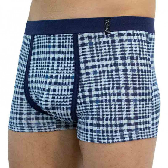 Boxershorts til mænd Molvy blå (MP-1021)