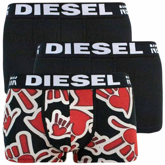 3PACK Boxershorts til mænd Diesel flerfarvet (00ST3V-0SBAS-E5329)