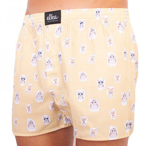 Boxershorts til mænd ELKA skovens dyr (P0026)