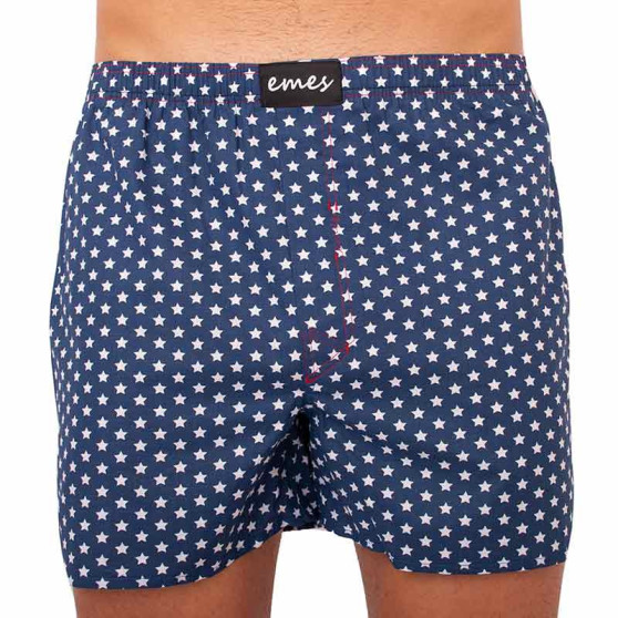 Boxershorts til mænd Emes stjerner på blå (005)