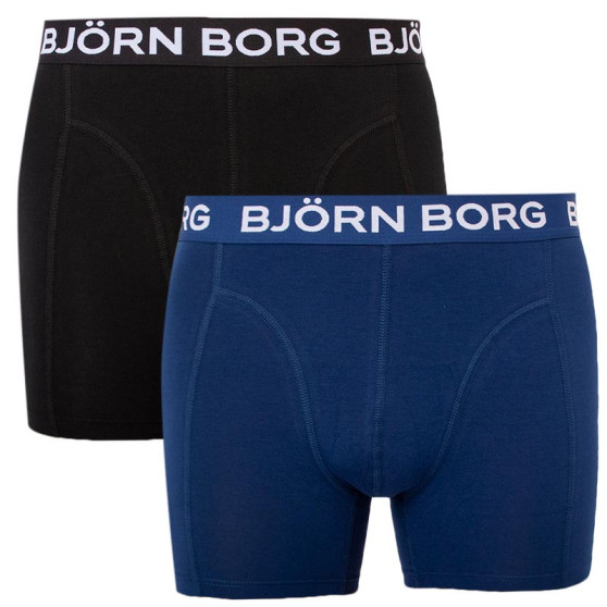 2PACK Boxershorts til mænd Bjorn Borg flerfarvet (9999-1005-70101)