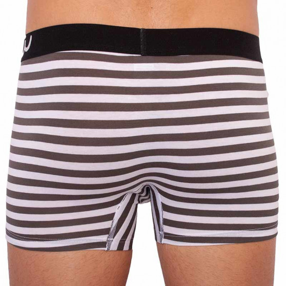 Boxershorts til mænd ELKA brun stribe (PB1026)