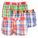 3PACK Dameshorts Styx sport gummi flerfarvet (T6212233)