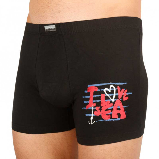 Boxershorts til mænd Andrie sort (PS 5294 A)