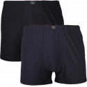 2PACK Boxershorts til mænd S.Oliver mørkeblå overstørrelse (26.899.97.4502.16C4)