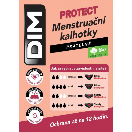 Dametrusser DIM menstruation sort (D0AYB-0HZ)