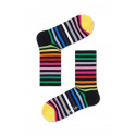 Sokker Happy Socks Athletic Striped Mid High Sock (ATSTR14-9300)