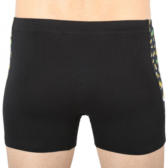 Boxershorts til mænd Lonka sort (Kamil pivo malé)