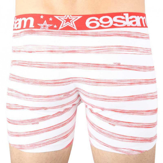 Boxershorts til mænd 69SLAM fit stripes red