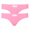 2PACK Brasilianske trusser til kvinder Puma pink (100001263 004)