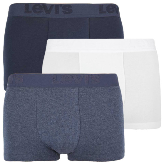 3PACK Boxershorts til mænd Levis flerfarvet (905042001 009)