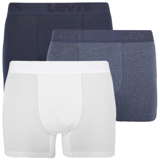 3PACK Boxershorts til mænd Levis flerfarvet (905045001 009)