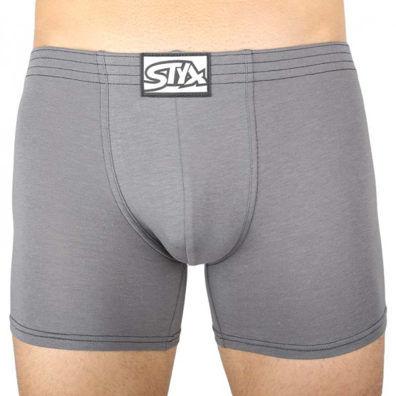 3PACK Boxershorts til mænd Styx lang klassisk elastik (F10606263)