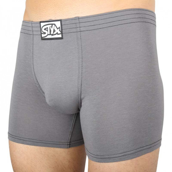 3PACK Boxershorts til mænd Styx lang klassisk elastik (F10606263)