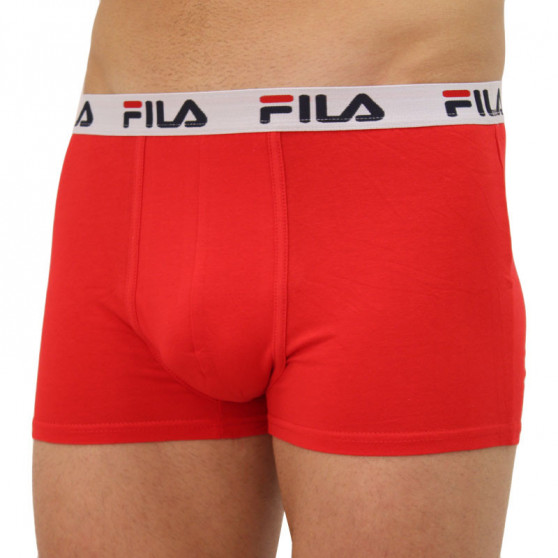 2PACK Boxershorts til mænd Fila rød (FU5016/2-118)