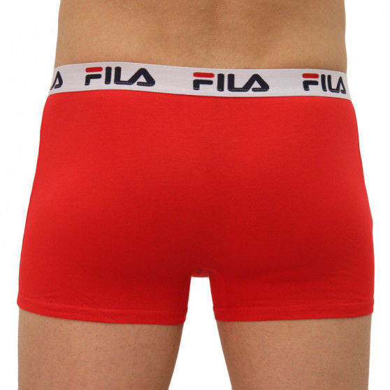 2PACK Boxershorts til mænd Fila rød (FU5016/2-118)