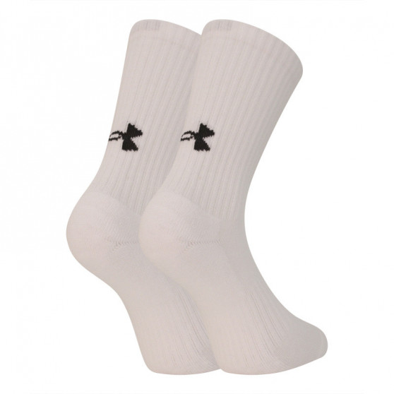 3PACK sokker Under Armour hvid (1358345 100)