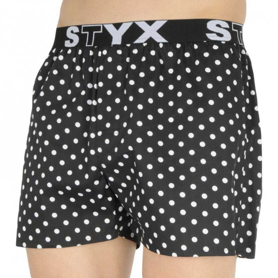 Boxershorts til mænd Styx art sports gummi polka dots (B1055)