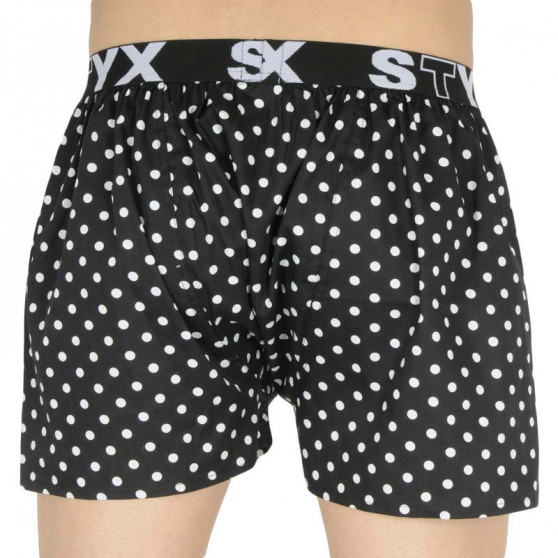 Boxershorts til mænd Styx art sports gummi polka dots (B1055)