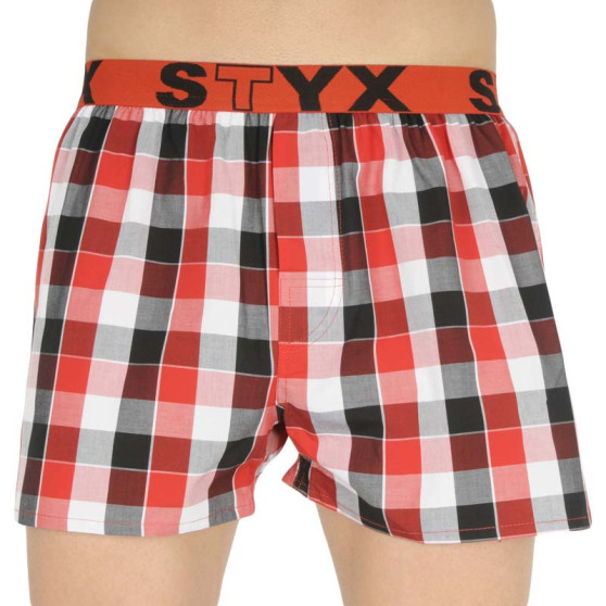 Boxershorts til mænd Styx sport gummi flerfarvet (B831)