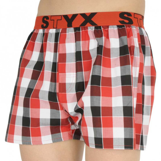 Boxershorts til mænd Styx sport gummi flerfarvet (B831)