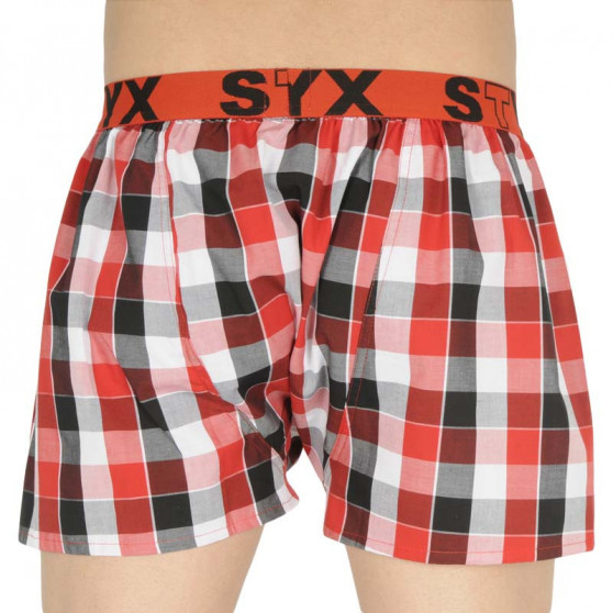 Boxershorts til mænd Styx sport gummi flerfarvet (B831)