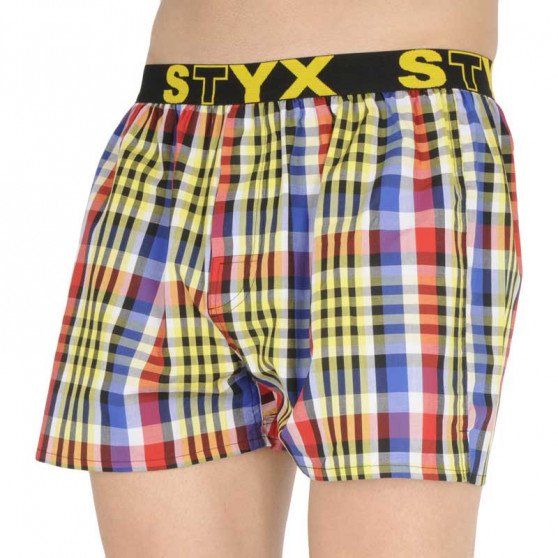 Boxershorts til mænd Styx sport gummi flerfarvet (B833)