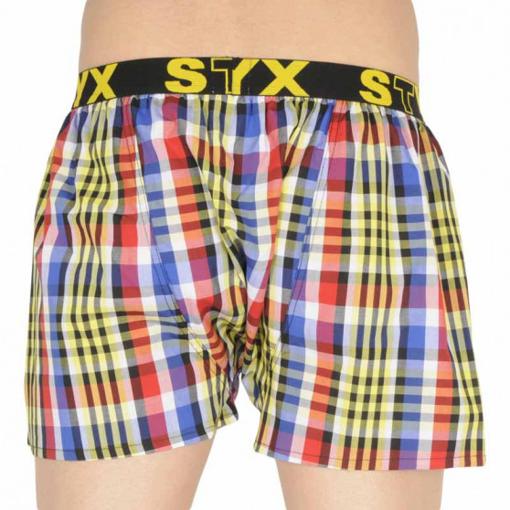 Boxershorts til mænd Styx sport gummi flerfarvet (B833)