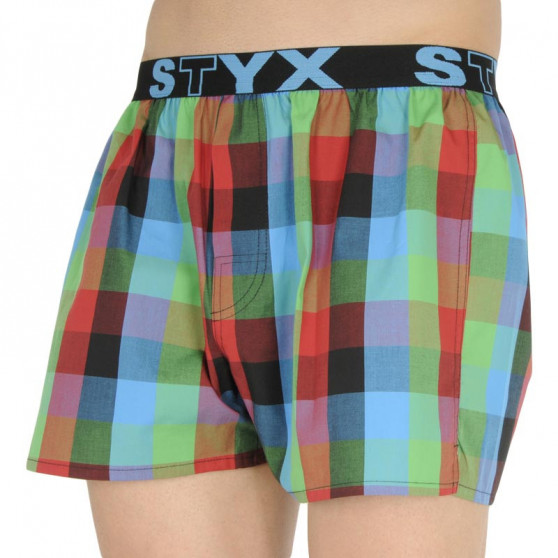 Boxershorts til mænd Styx sport gummi flerfarvet (B836)