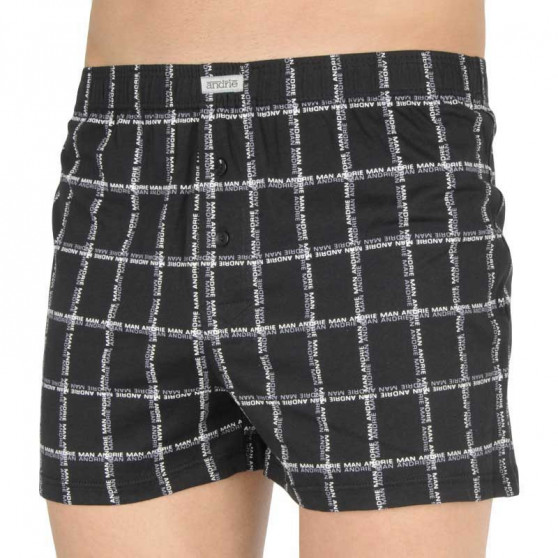 Boxershorts til mænd Andrie sort (PS 4863 A)