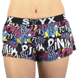 Dameshorts Styx art sports gummi Pink Bubble (T1058)