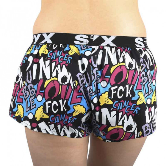 Dameshorts Styx art sports gummi Pink Bubble (T1058)