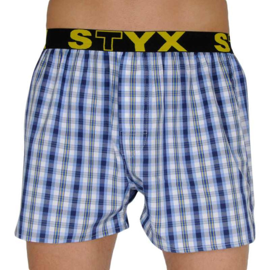 Boxershorts til mænd Styx sport gummi flerfarvet (B106)