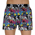 Boxershorts til mænd Styx art sportsgummi Pink Bubble (B1058)