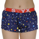 Dameshorts Styx art sports gummi planet (T1057)