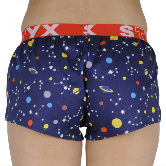 Dameshorts Styx art sports gummi planet (T1057)