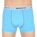 Boxershorts til mænd Molvy blå (MP-1035-BEU)