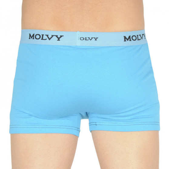 Boxershorts til mænd Molvy blå (MP-1035-BEU)