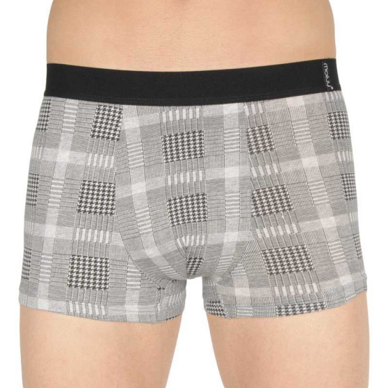 Boxershorts til mænd Molvy grå (MP-1033-BEU)