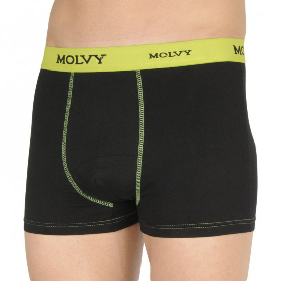 Boxershorts til mænd Molvy sort (MP-1036-BEU)