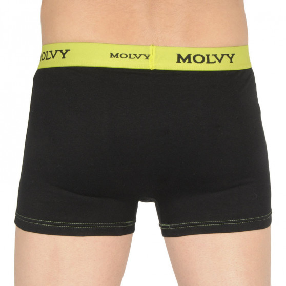 Boxershorts til mænd Molvy sort (MP-1036-BEU)